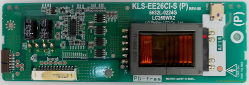 LG 6632l-0224G (KLS-EE26CI-S (P)) Backlight Inverter