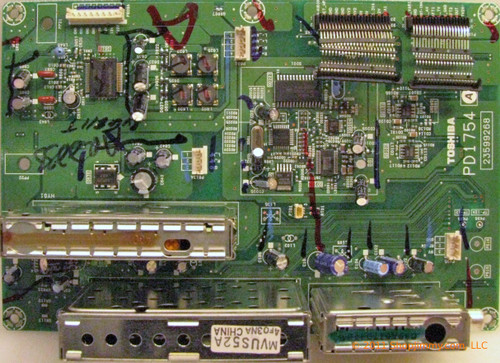 Toshiba 75000787 (23599268, DS-7405) TN/A-Out Tuner Board