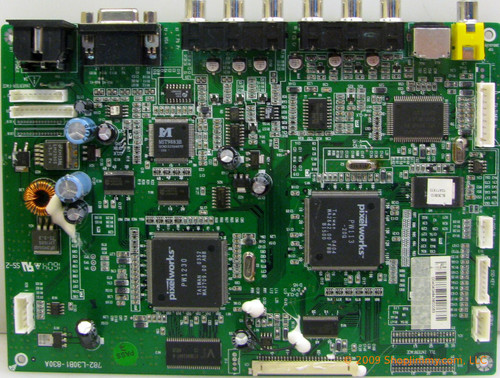 Audiovox 667-L30B1-83 Signal Processing Board-Rebuild