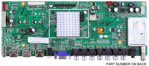 Westinghouse 107100800555 Main Board for VR-4085DF Version 1