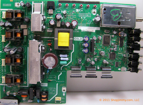 Sharp DUNTKD039WE05 (KD039) Power/Tuner H/i for LC-15B8U-S