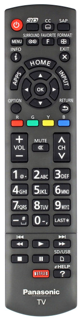 Panasonic N2QAYB000837 Remote Control