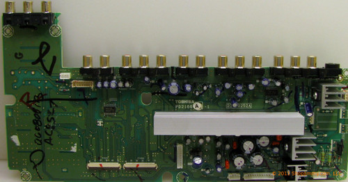 Toshiba 75001419 (PD2166A-1, 23590252A) AV Terminal Board