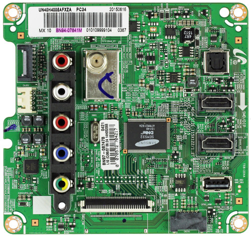 Samsung BN94-07841M Main Board for UN40H4005AFXZA (Version US02)