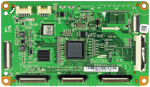 Samsung LJ92-01784B Main Logic CTRL Board