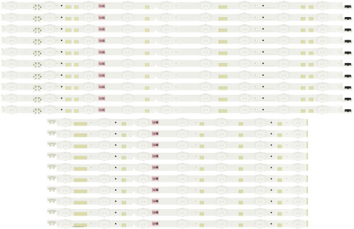 Samsung UN60JS7000F UN60JS700DF UN60JS8000F LED Backlight Strips (20) NEW