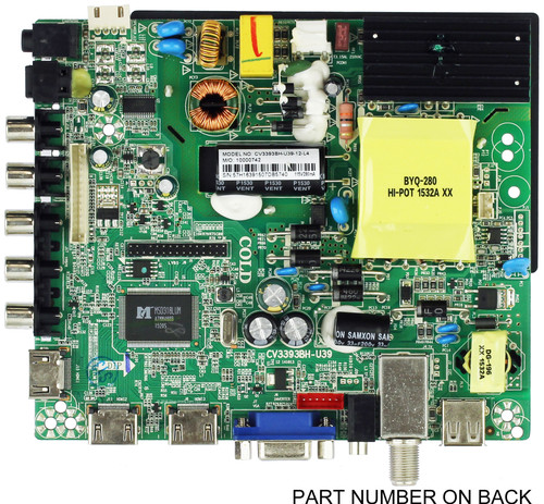 Westinghouse 34014335  Main Board for DWM40F1Y1-C(TW-00911-C040D)