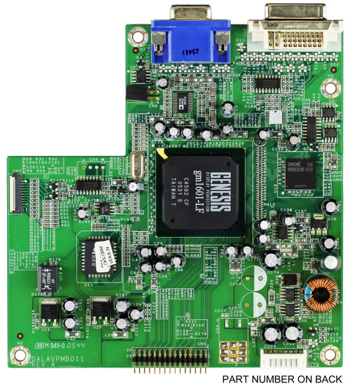 ViewSonic 21LAVPMB003 Main Board for VP2130B VS10773