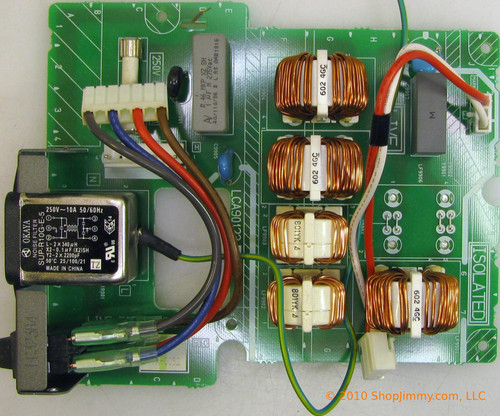 JVC FV-9005B (LCA90123-02A, LCB90123, LCA90123-01C) Line Filter