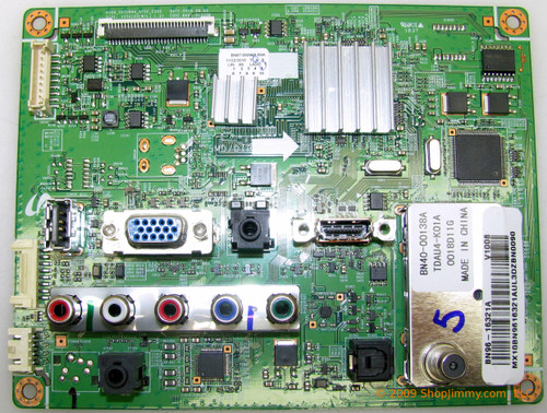Samsung BN96-16321A Main Board for LN22C350D1DXZA