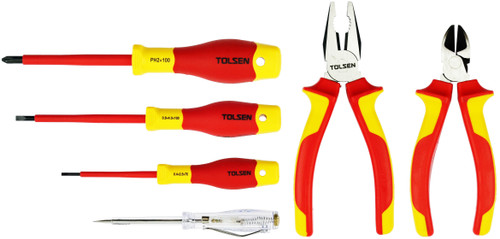 6 Piece Technician's Insulated Hand Tools Set (1kV)