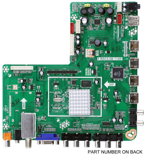 RCA 55120RE01TC86BLNA0-A1 Main Board for LED55B55R120Q (See Note)