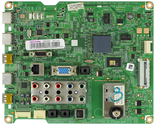 Samsung BN94-05406R Main Board for LN40D550K1FXZA