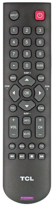 TCL RC2000N01 Remote Control