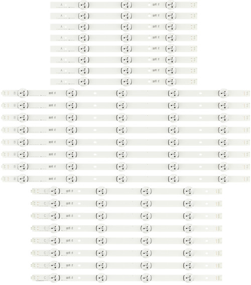 LG 6916L-1773A/6916L-1775A/6916L-1776A LED Backlight Strips (24) NEW