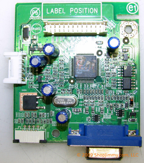 Dell CBPFGQ8CBDL001 (715G2904-1-7) Main Board for E1709WC