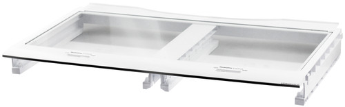 Samsung Refrigerator DA97-12727A Veggie Drawer Glass Top W/ Humidity Control Assembly