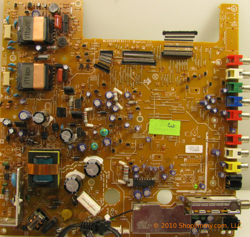 Sharp/Sylvania L0201UB (BL0200F01011-1) Main Board / Power Supply