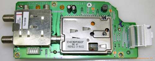Toshiba 23764265X (23590235A, PD2147A) Tuner Board