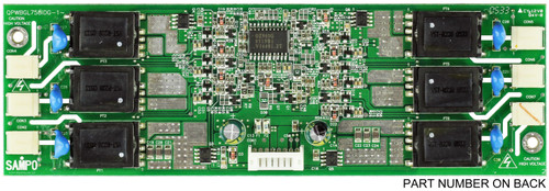 Sampo LVE0321 (QPWBGL758IDG) Backlight Inverter