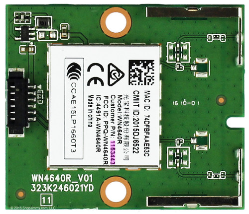 Sharp/Hisense 1153443 Wireless/Wifi LAN Module