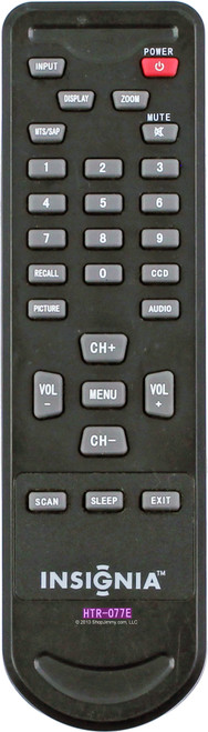 Insignia HTR-077E Remote Control