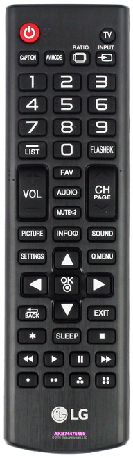 LG AKB74475455 Remote Control-Open Bag