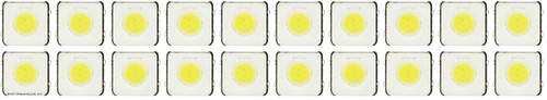 20pcs Replacement 3537 SMD LEDs for Samsung and other LED TV LED Strips