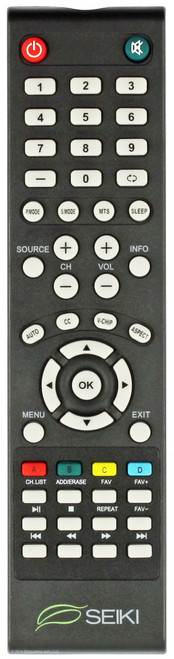 Seiki Remote Control Version 2--NEW