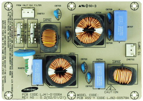 Samsung LJ92-00579A Power Input Board