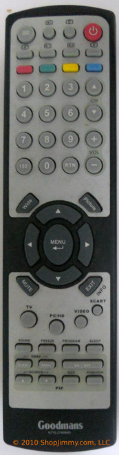 Goodmans GTVL37W9HD Remote Control