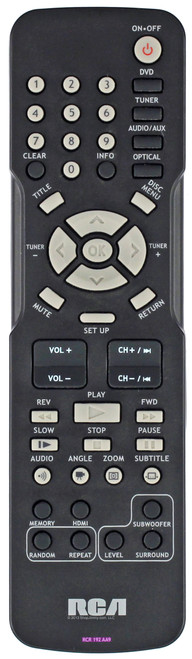 RCA RCR192AA9 Remote Control