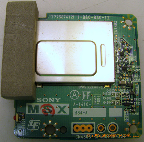 Sony A-1410-384-A (1-860-830-12, 172367412) MSX Board