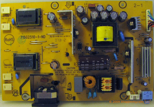 NEC ADTV942MN2 (ADTV942MN2) Power Supply for 19WMGX