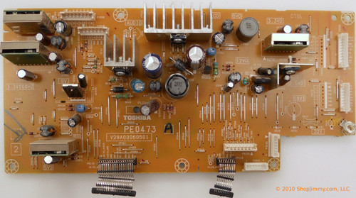 Toshiba 75009552 (PE0473A, V28A00060501) Low B Board