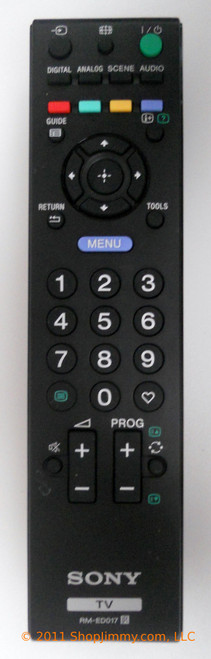 Sony RM-ED017 Remote Control