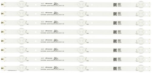 Toshiba PC64592B SVK430AE1 LED Backlight Strips (8) (See Note)