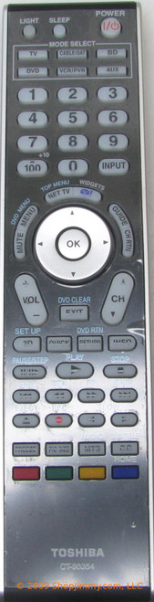 Toshiba 75020381 (CT-90354) Remote Control