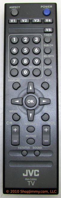 JVC RM-C2055-1C Remote Control