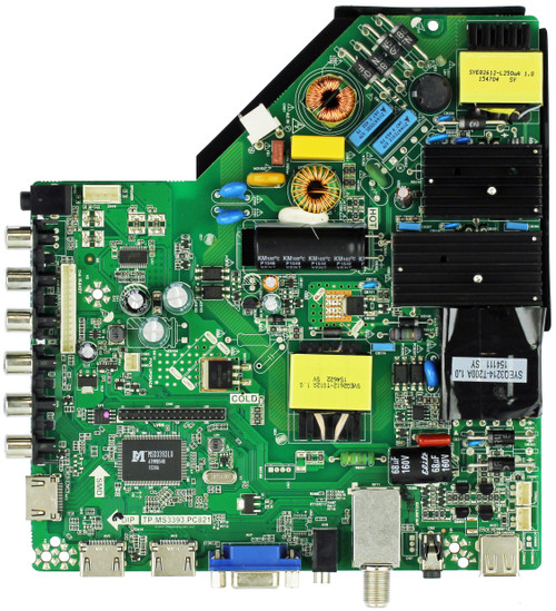 Polaroid 48GSR3000FJ Main Board/Power Supply Board (Version 1--See Note)