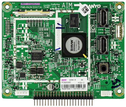 Sanyo 1LG4B10Y10500 Z6WF Digital Main Board for FVM5082 P50842-01