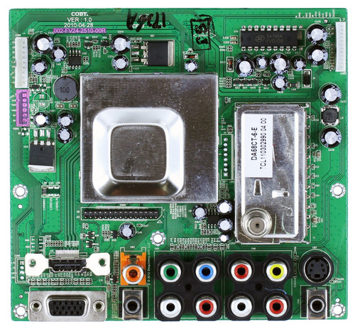 Coby 002-FV24-2510-00R Main Board for TFDVD1525 Version 3