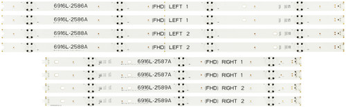 LG 6916L-2586A 6916L-2587A 6916L-2588A 6916L-2589A LED Strips NEW