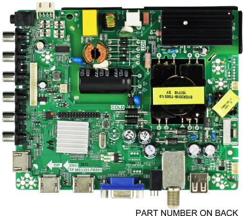 Upstar Main Board/Power Supply for P40EA8 (TVs using V400HJ6-PE1)