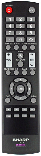 Sharp 398GR10BESP08J Remote Control-New
