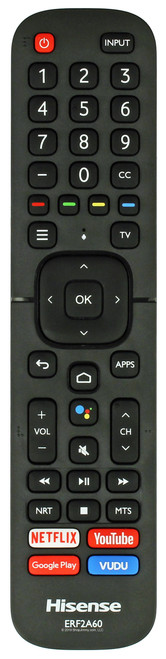 Hisense ERF2A60 Remote Control -- Open Bag