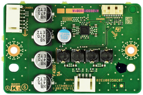 Sony A-2033-108-A (1-893-276-11, 173499111) K2 Board for XBR-65X850B XBR-65X800B