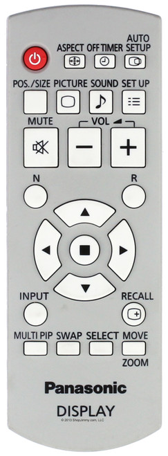 Panasonic N2QAYB000432 Remote Control