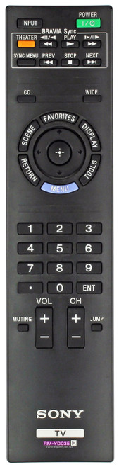 Sony 1-487-827-11 Remote Control