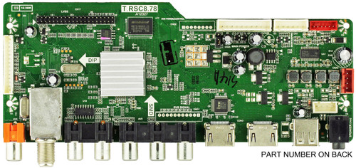 RCA 32CRE010C878LNA0-A1 (T.RSC8.78) Main Board for LED32C33RQ (SEE NOTE)